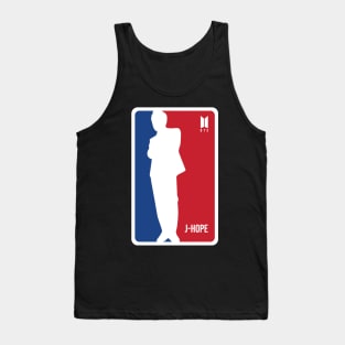 j hope silhouette Tank Top